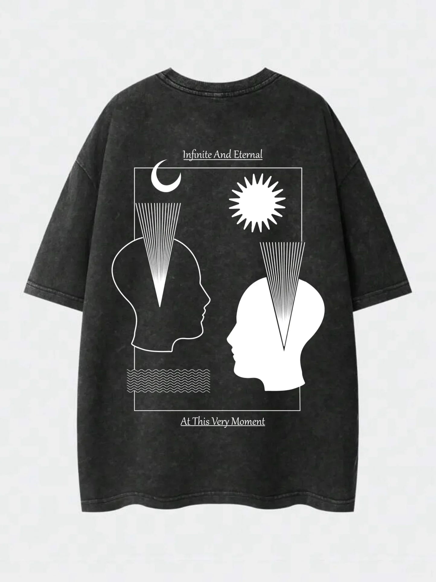At This Moment V2 Washed T-Shirt - Hippies Town