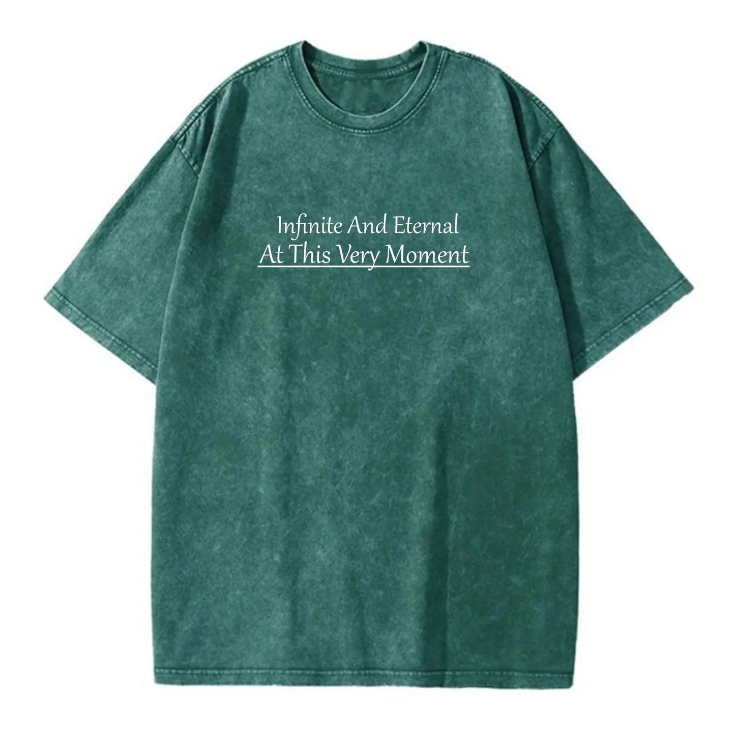 At This Moment V2 Washed T-Shirt - Hippies Town