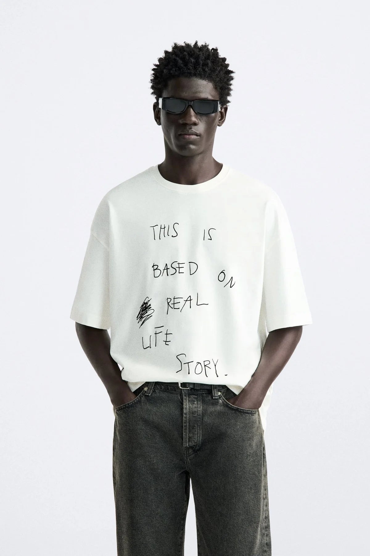 Life story (White) - Hippies TownT-shirtHippies Town