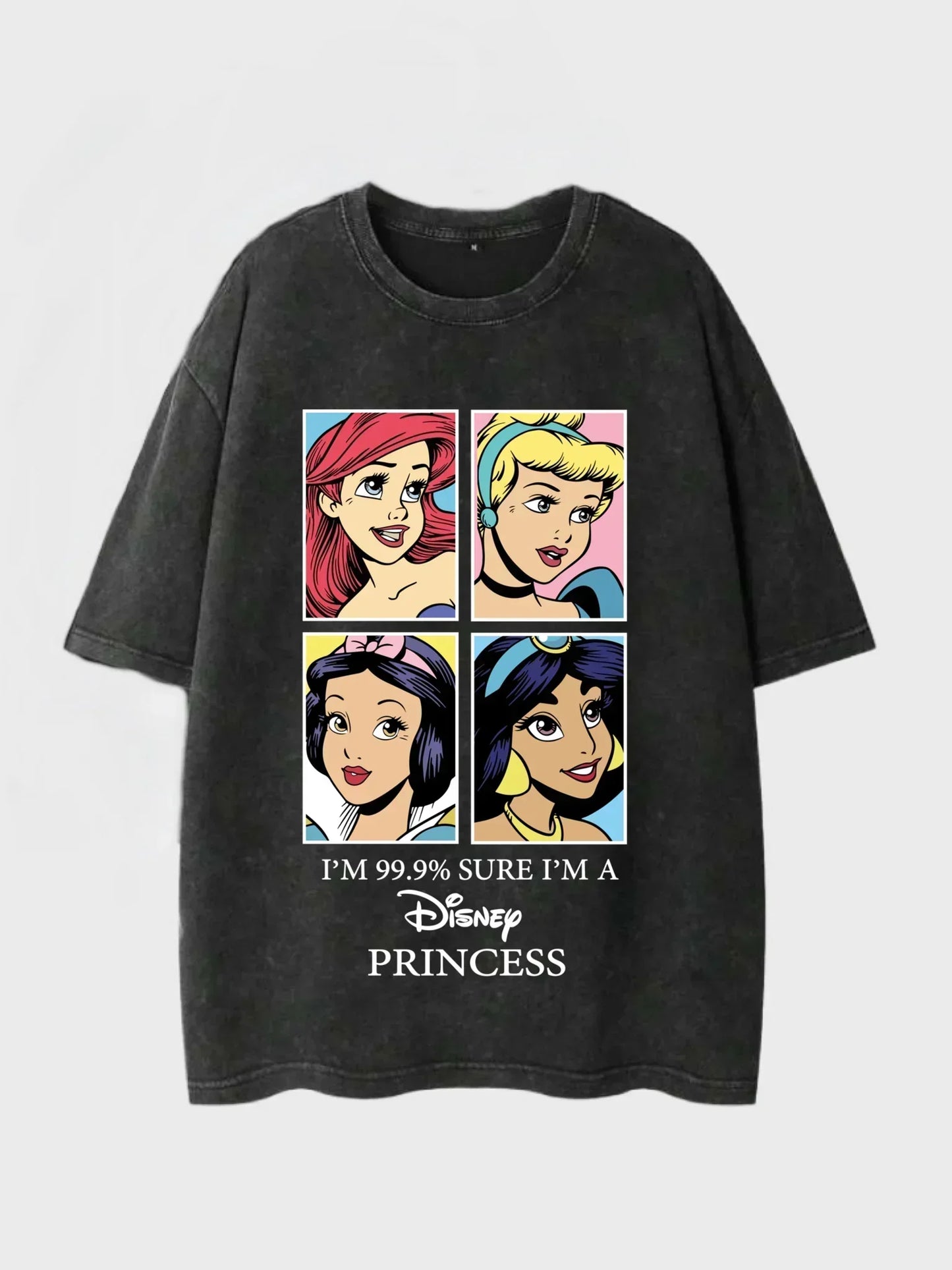 Princess V3 Washed T-Shirt - Hippies Town