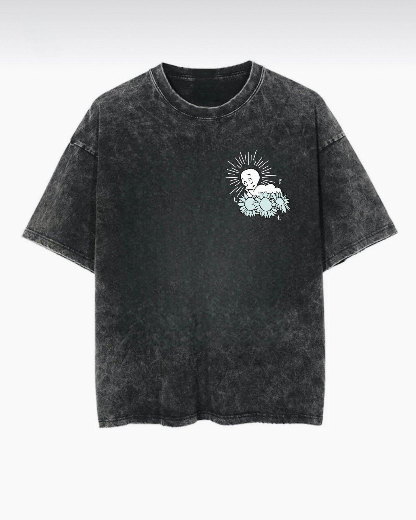 Casper Washed T-Shirt - Hippies Town