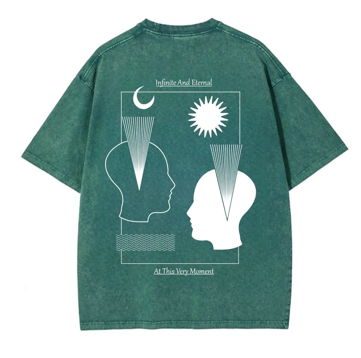 At This Moment V2 Washed T-Shirt - Hippies Town