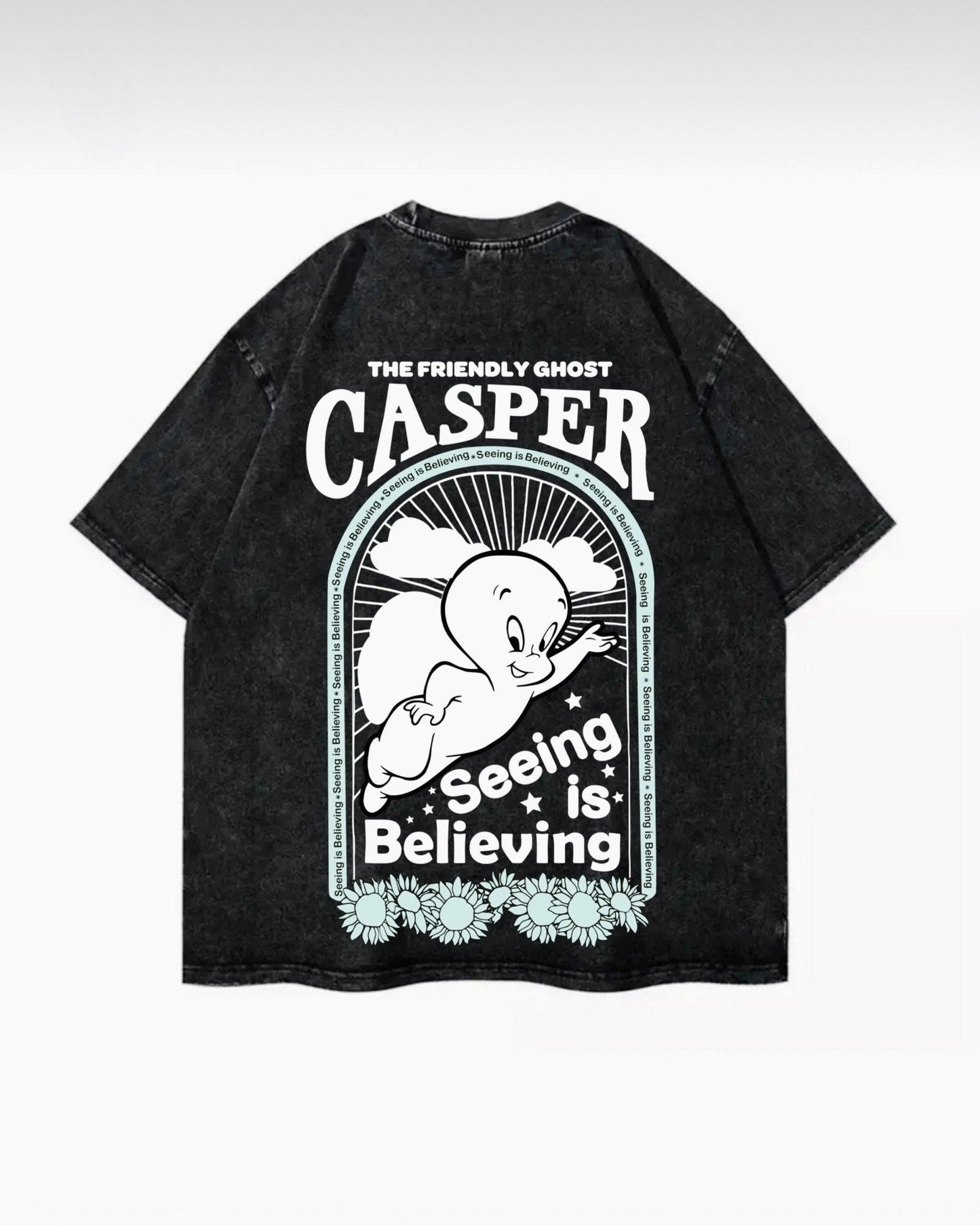 Casper Washed T-Shirt - Hippies Town