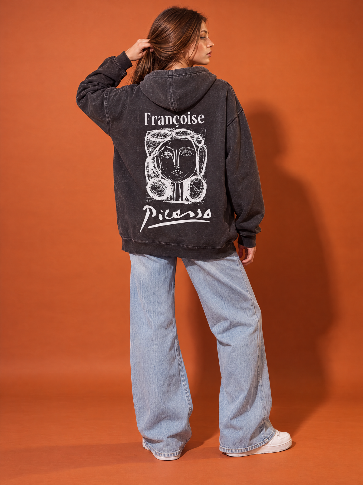 Picasso Acid Washed Hoodie