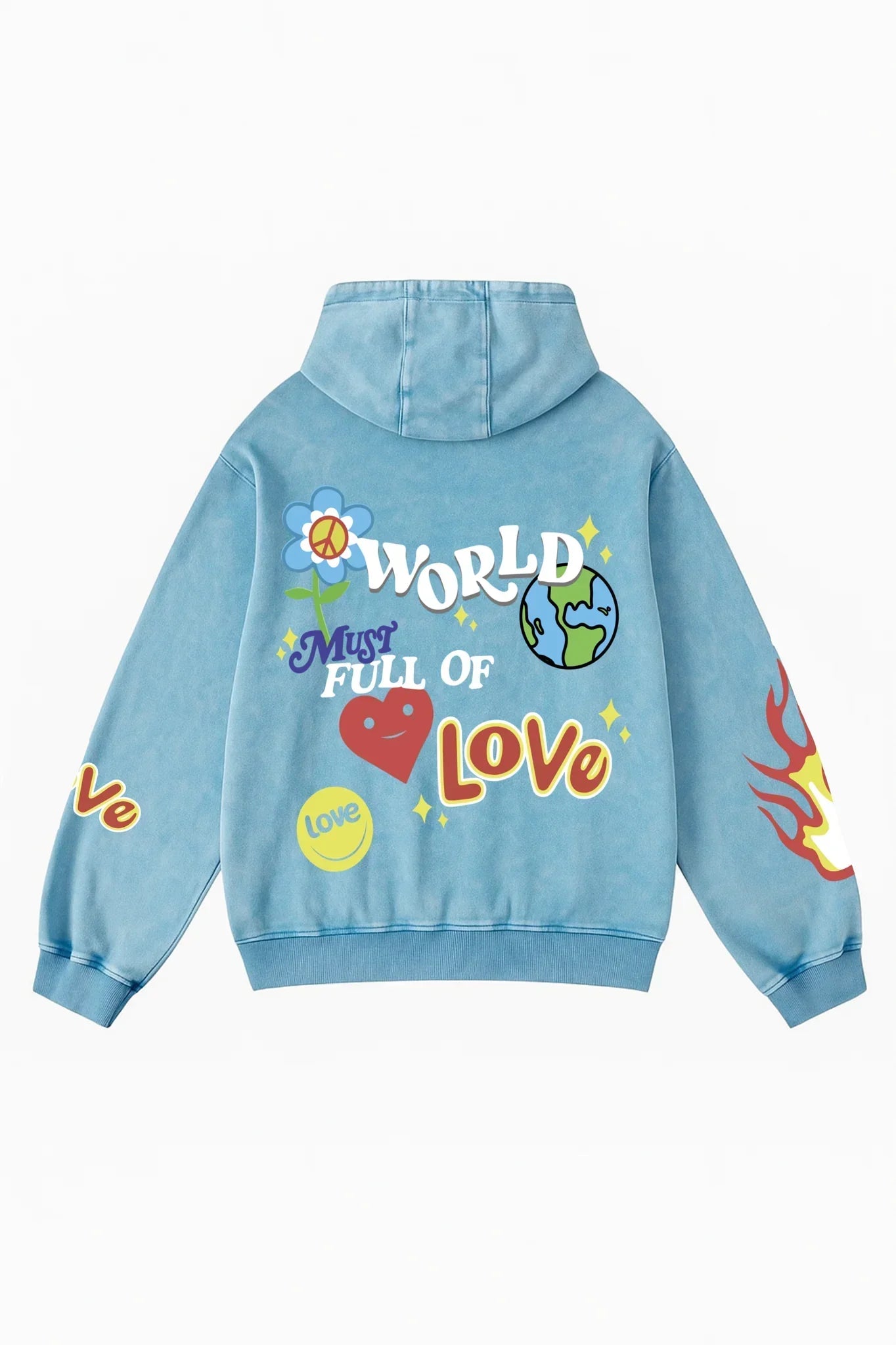 World Love Hoodie - Hippies TownHoodieHippies Town