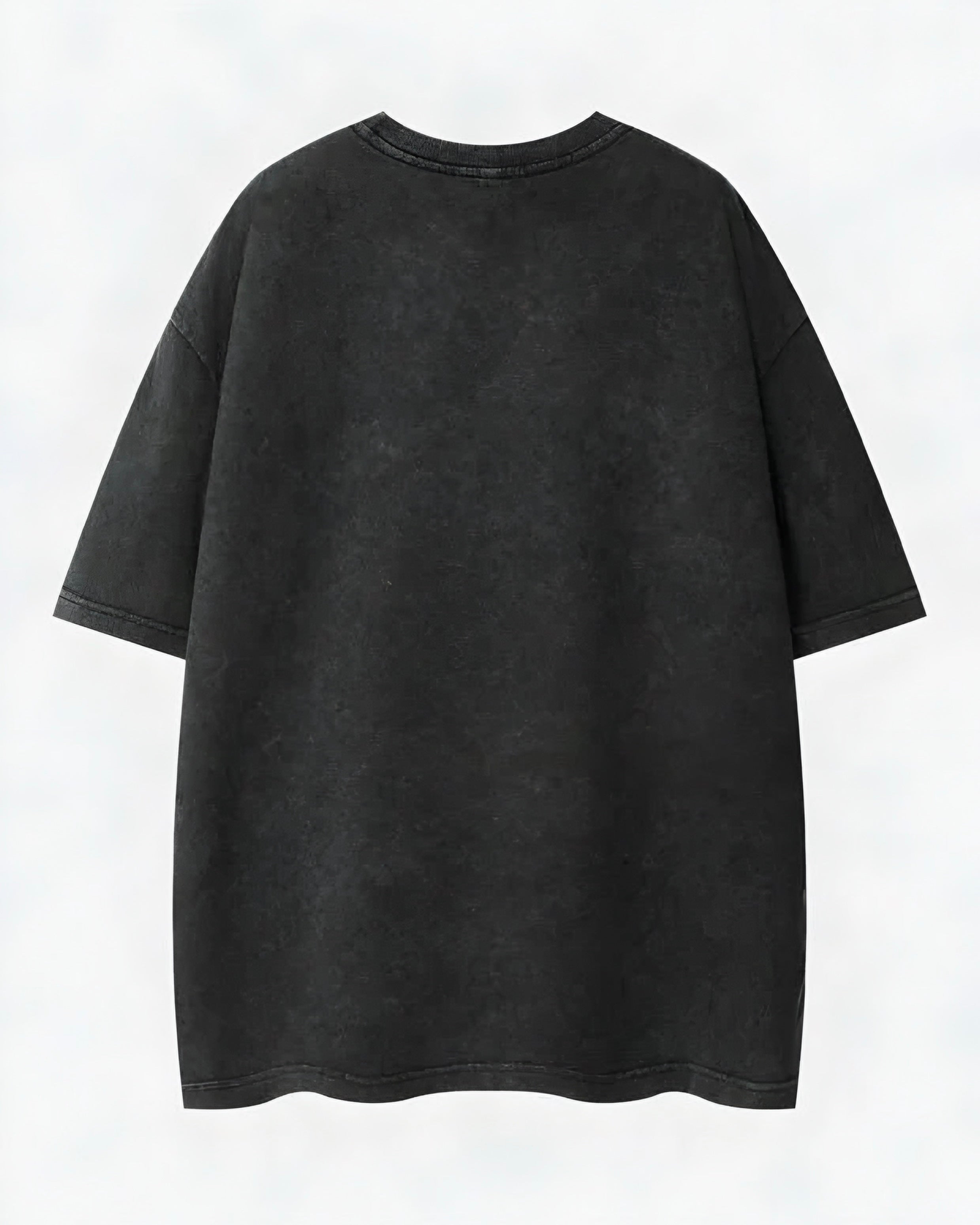 Premium Oversized Washed T-Shirt (Dark Gray)