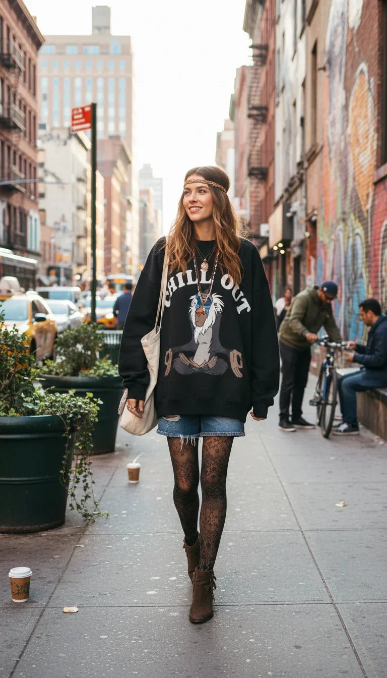 Chill Out Crewneckk - Hippies TownCrewneckHippies Town