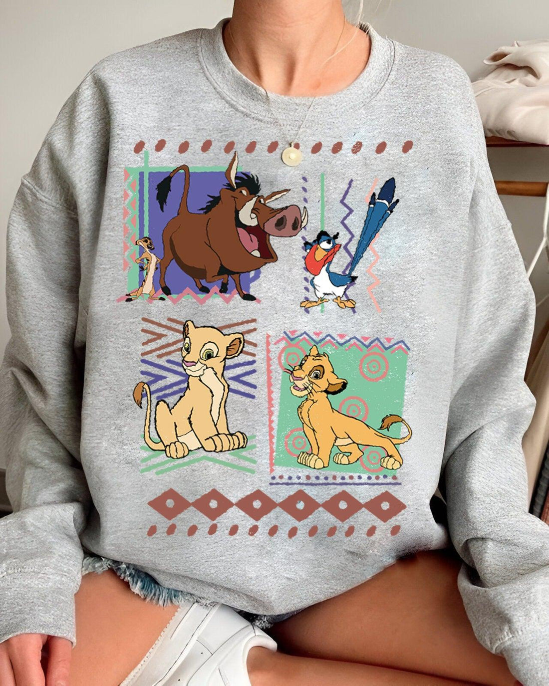 Lion King Crewneckk - Hippies Town