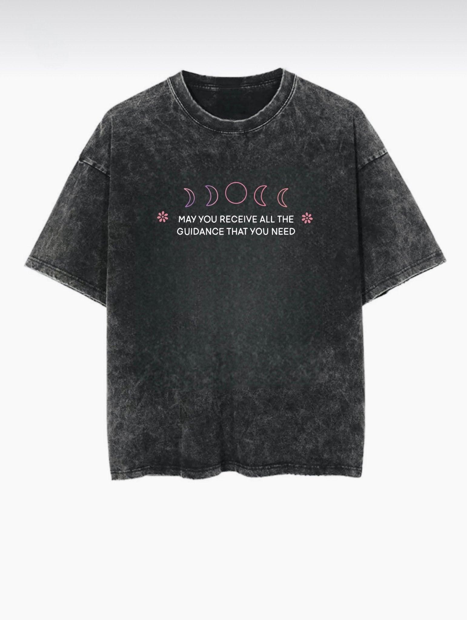 Receive Guidance Washed T-Shirt - Hippies Town