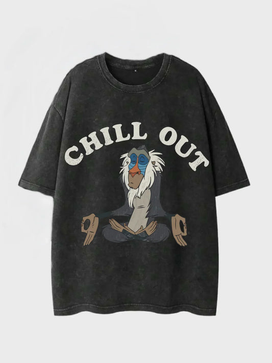 Chill Out Washed T-Shirt
