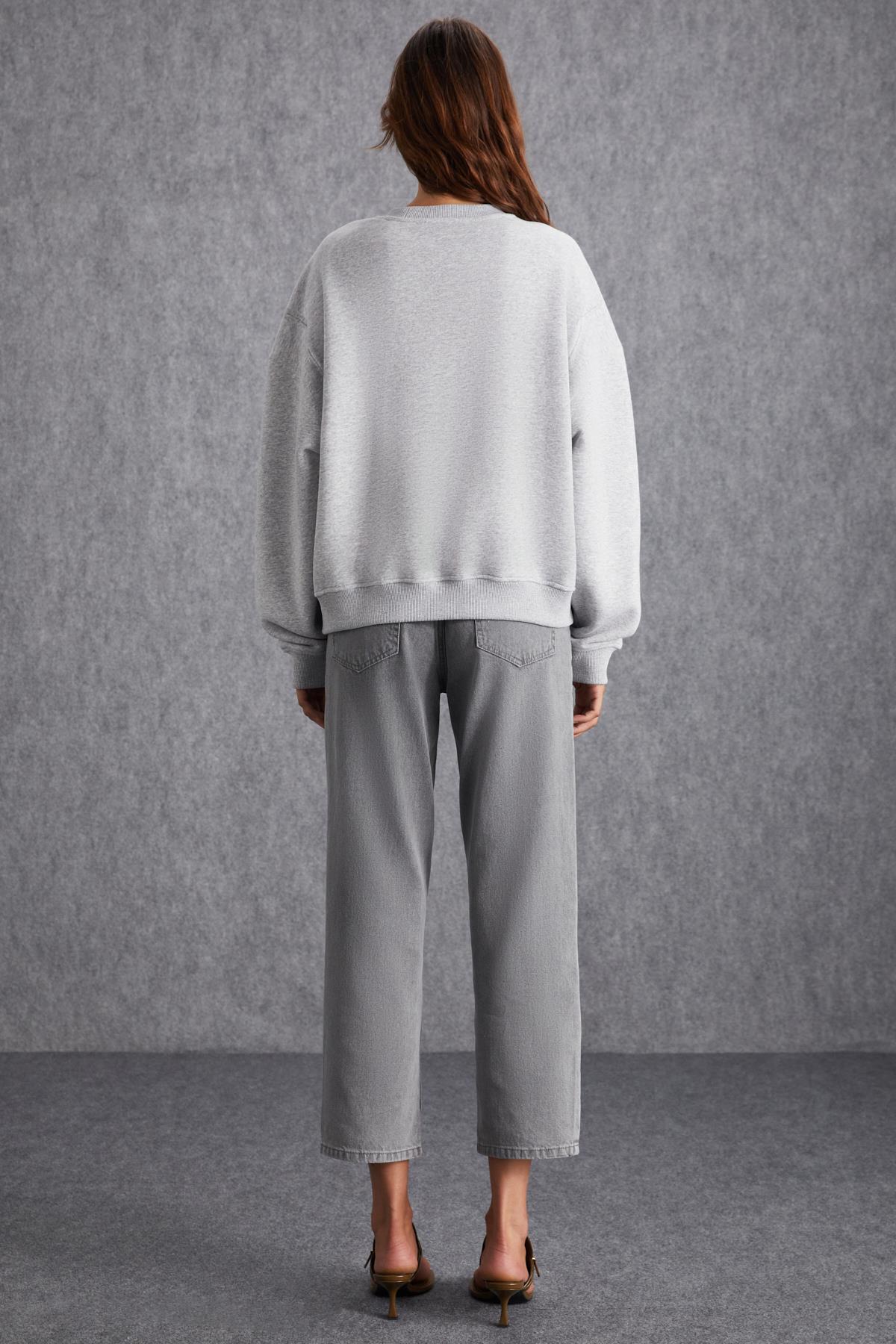 Grey Unisex Crewneck