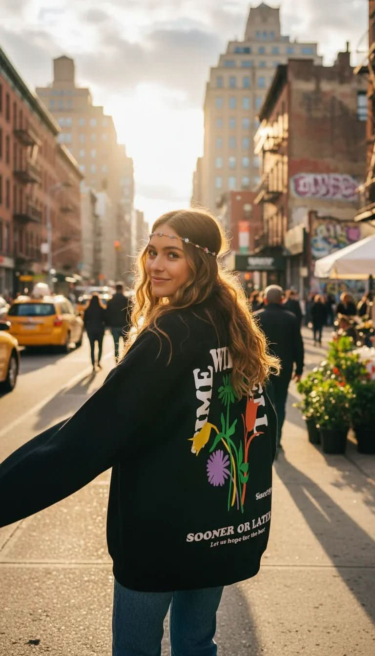 Let Us Hope Crewneck - Hippies TownCrewneckHippies Town