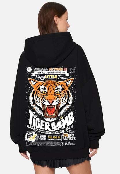 Black Tiger Hoodie