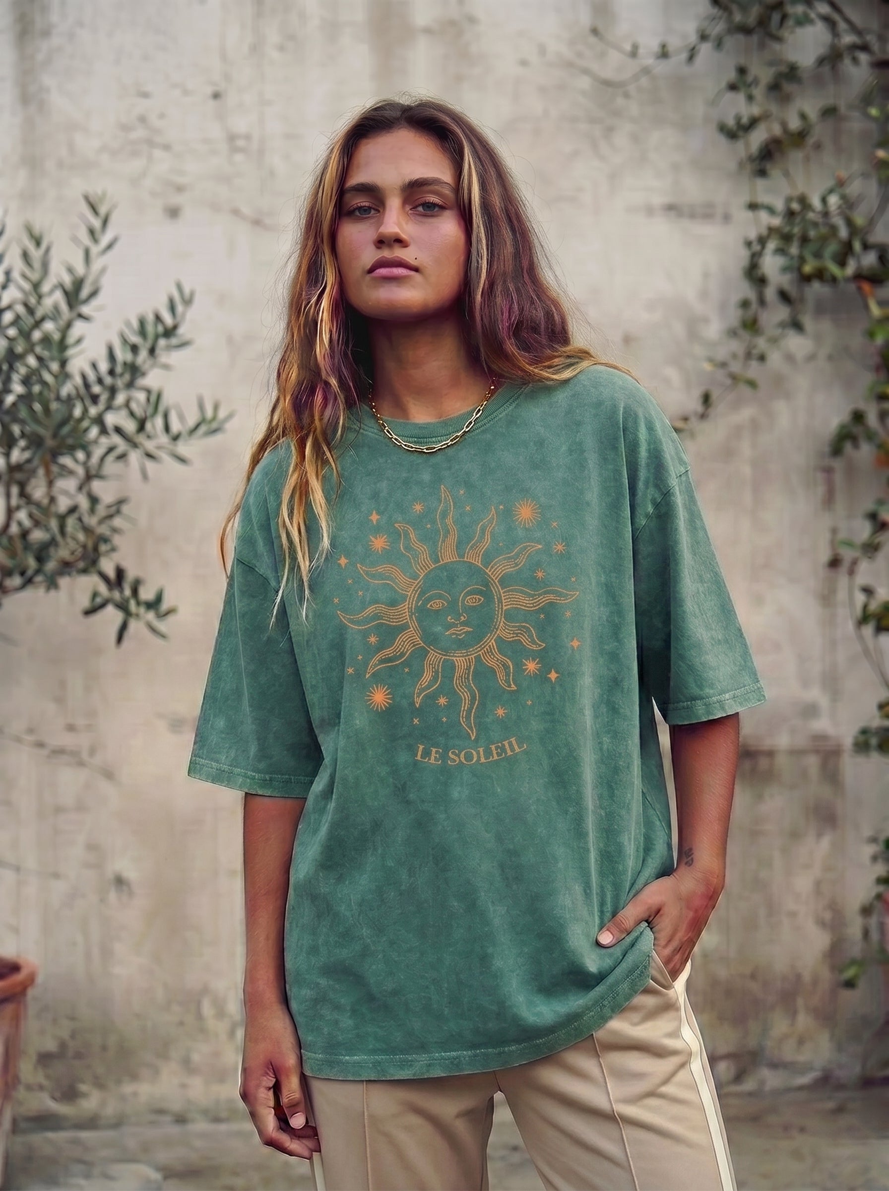 Le Soleil Washed T-Shirt