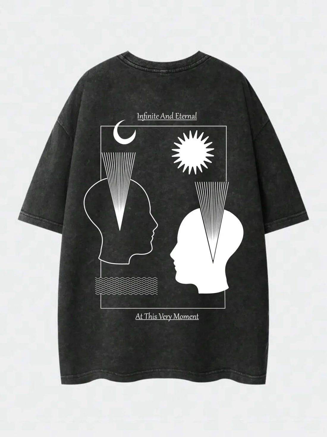 At This Moment V2 Washed T-Shirt - Hippies Town
