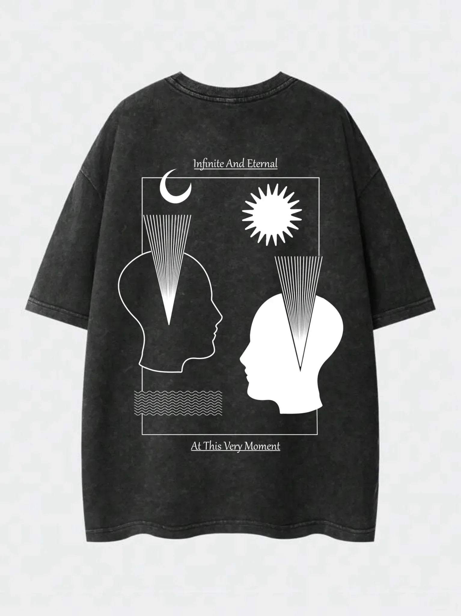 At This Moment V2 Washed T-Shirt - Hippies Town