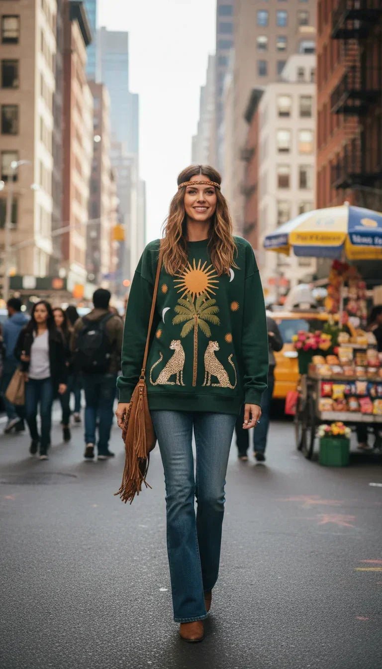 Oasis Crewneck - Hippies TownCrewneckHippies Town