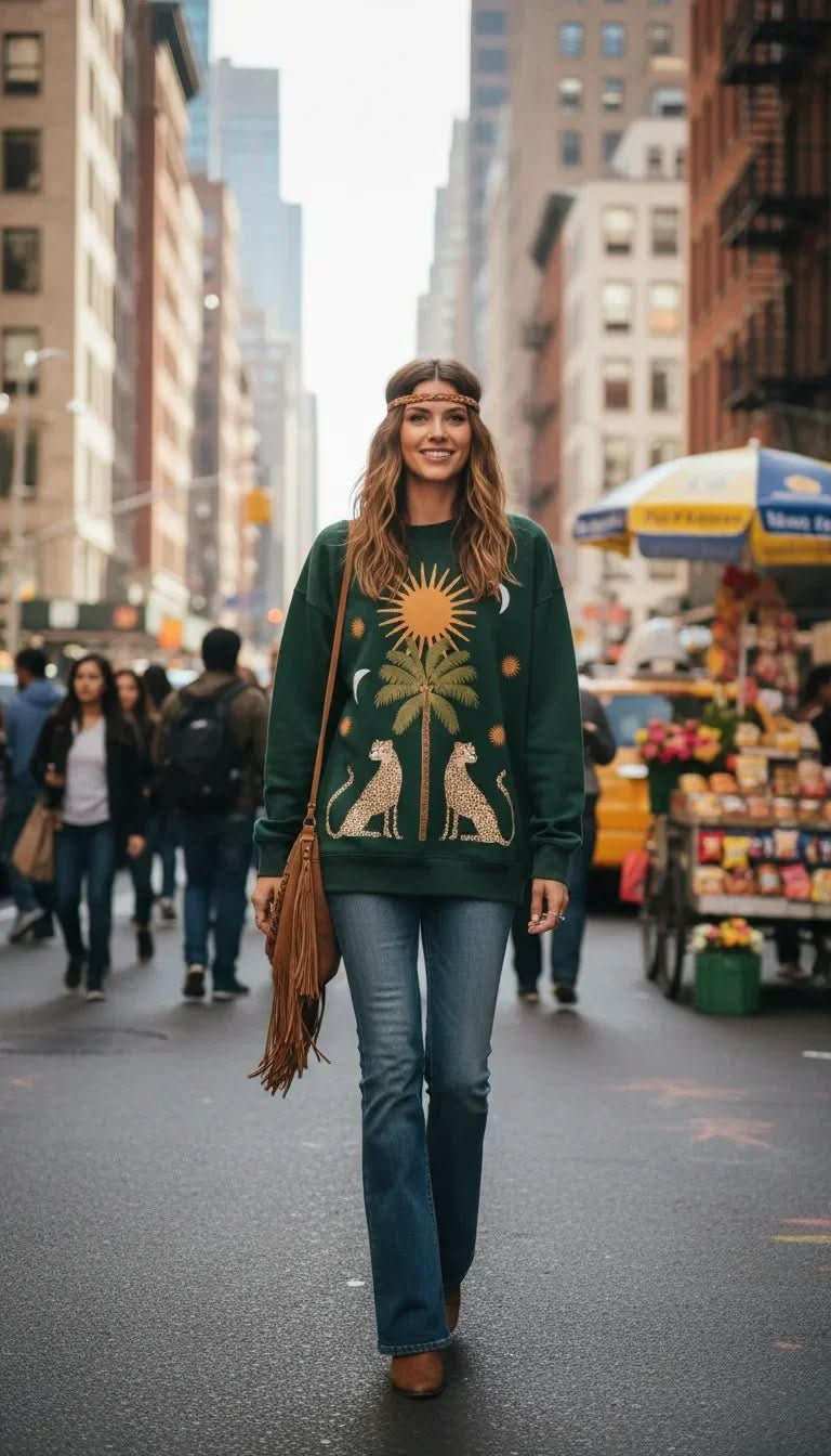 Oasis Crewneck - Hippies TownCrewneckHippies Town