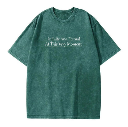 At This Moment V2 Washed T-Shirt - Hippies Town