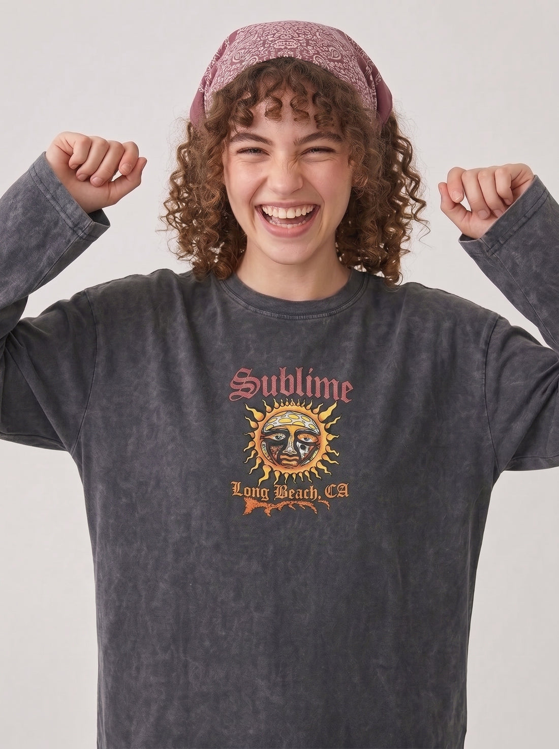 Sublime Long Sleeves Washed T-Shirt