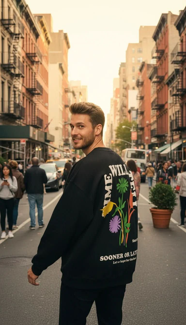 Let Us Hope Crewneck - Hippies TownCrewneckHippies Town