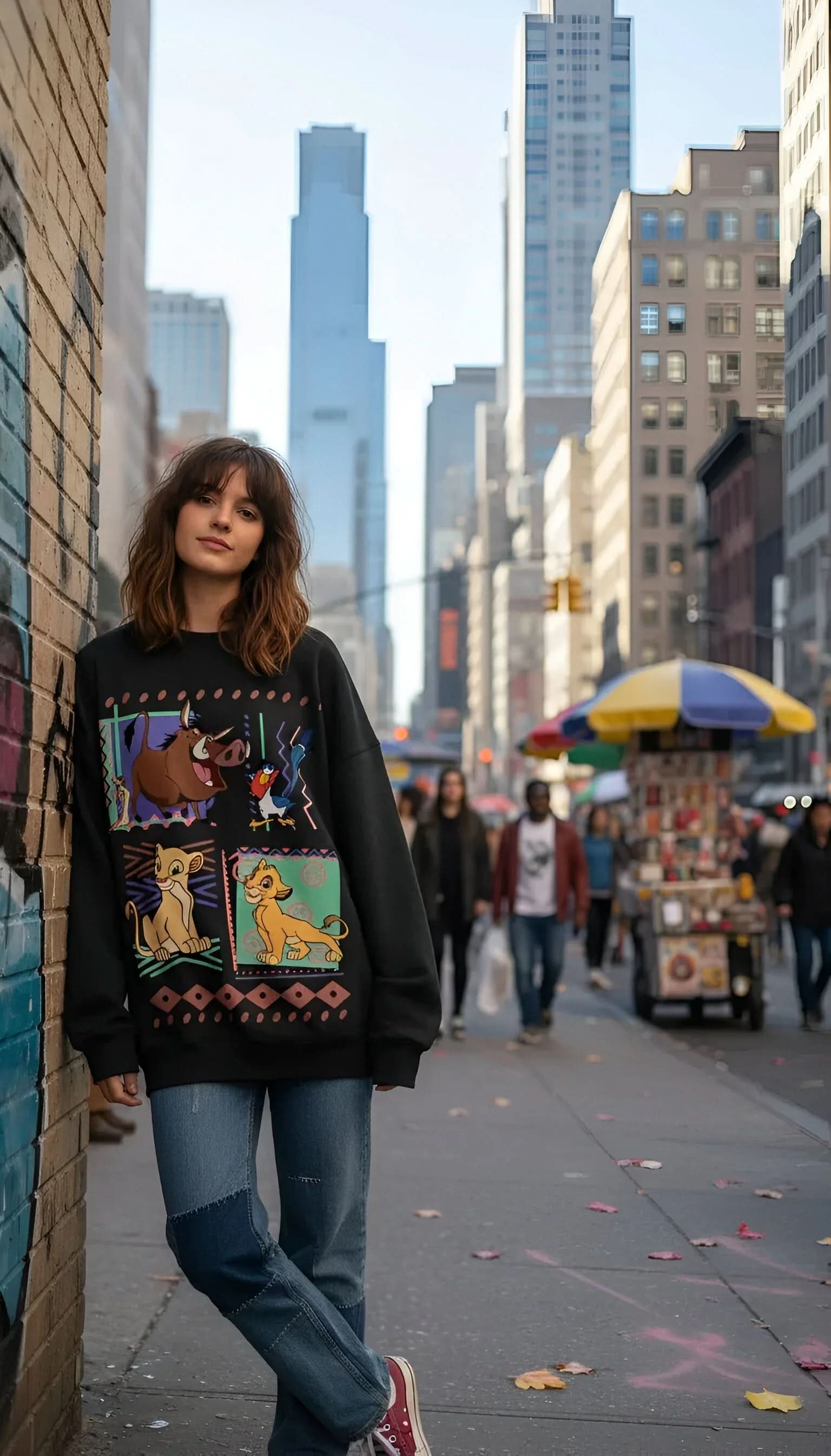 Lion King Crewneck - Hippies Town