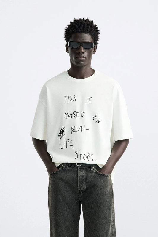 Life story (White) - Hippies TownT-shirtHippies Town