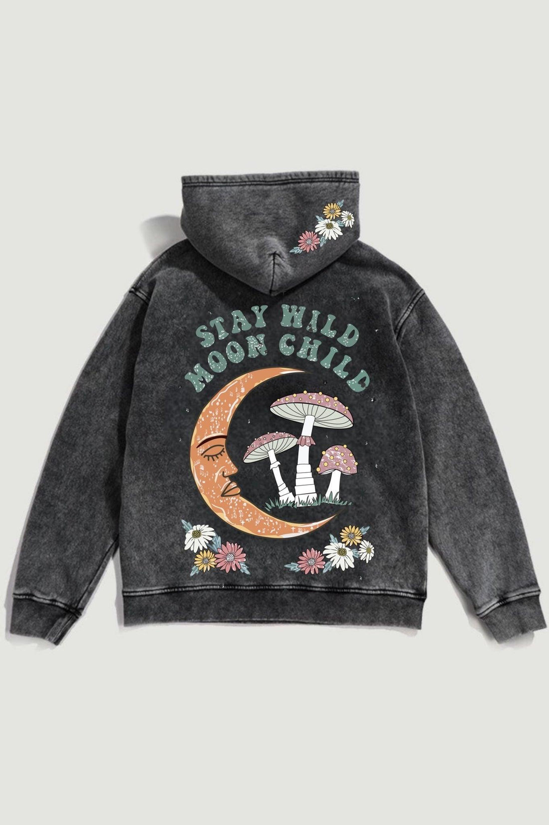 Moon Child Acid Washed - Hippies Town