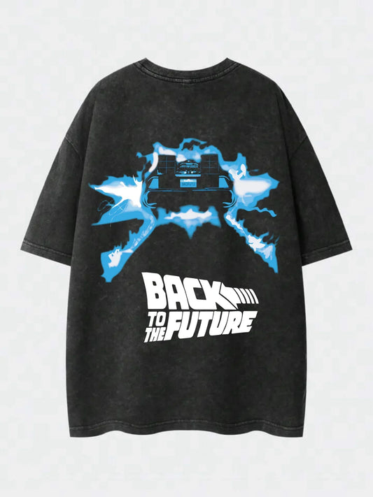 The Future V2 Washed T-Shirt - Hippies Town
