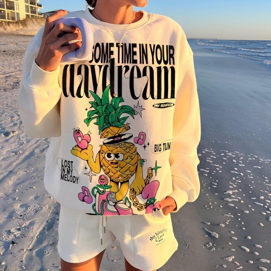 Pineapple Crewneck - Hippies Town
