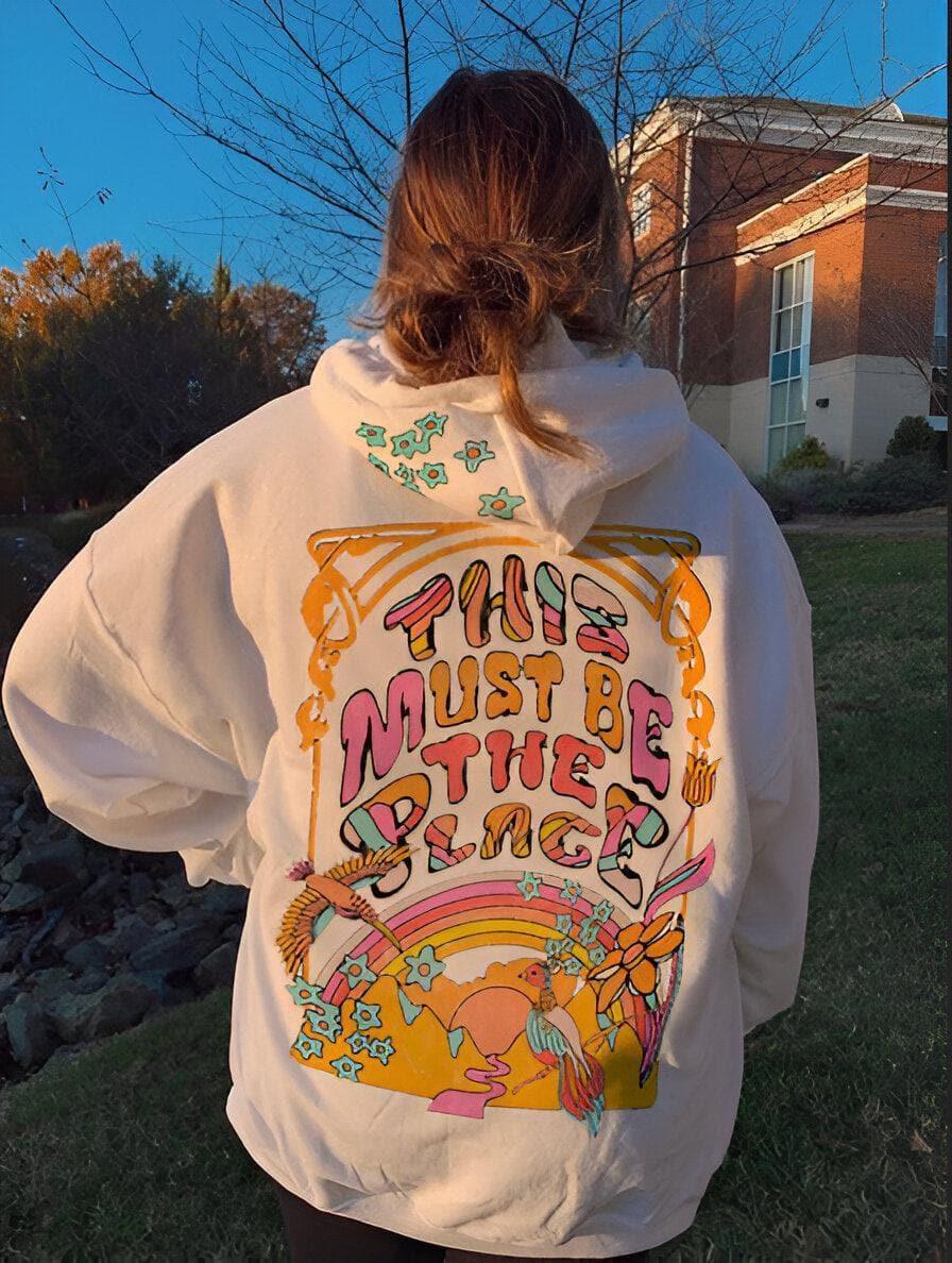 Hippie hoodie - Hippies Town
