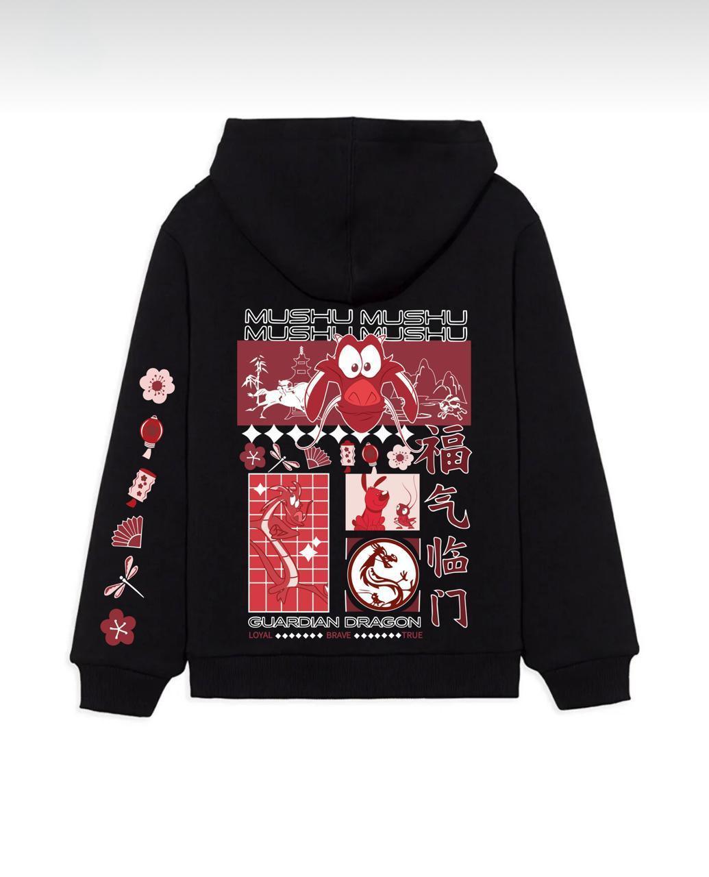 Muchu kids Hoodie - Hippies Town