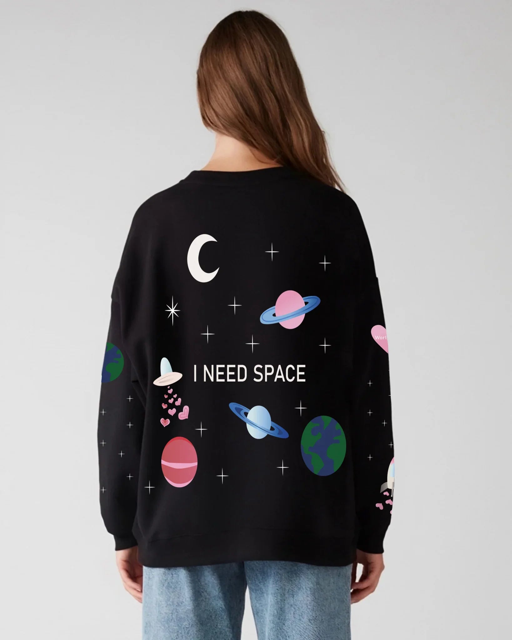I Need Space Crewneck - Hippies TownCrewneckHippies Town