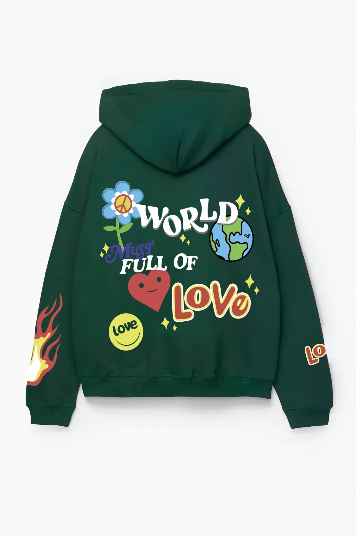 World Love Hoodie - Hippies TownHoodieHippies Town
