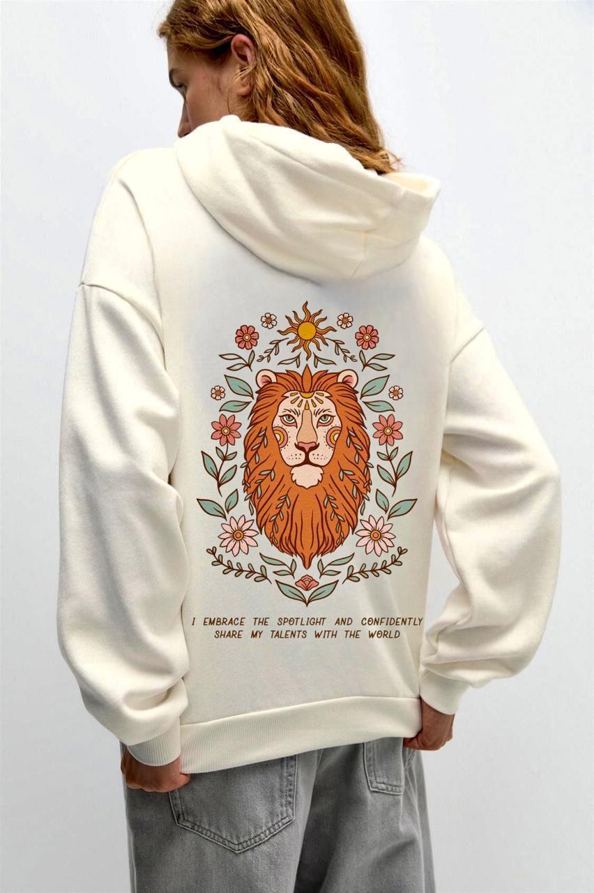 Lion Art Hoodie - Hippies Town