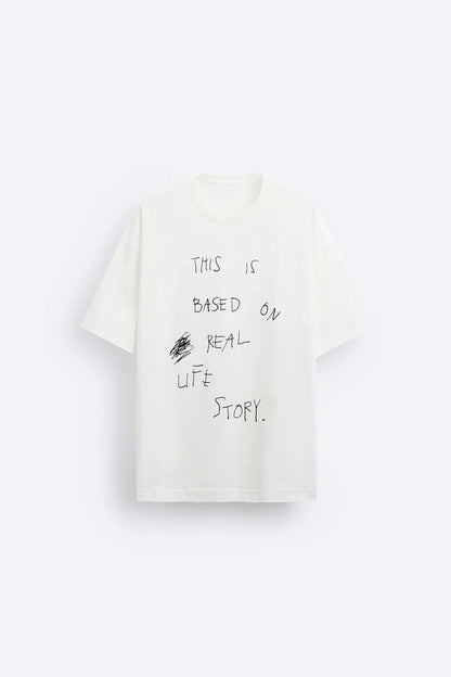 Life story (White) - Hippies TownT-shirtHippies Town