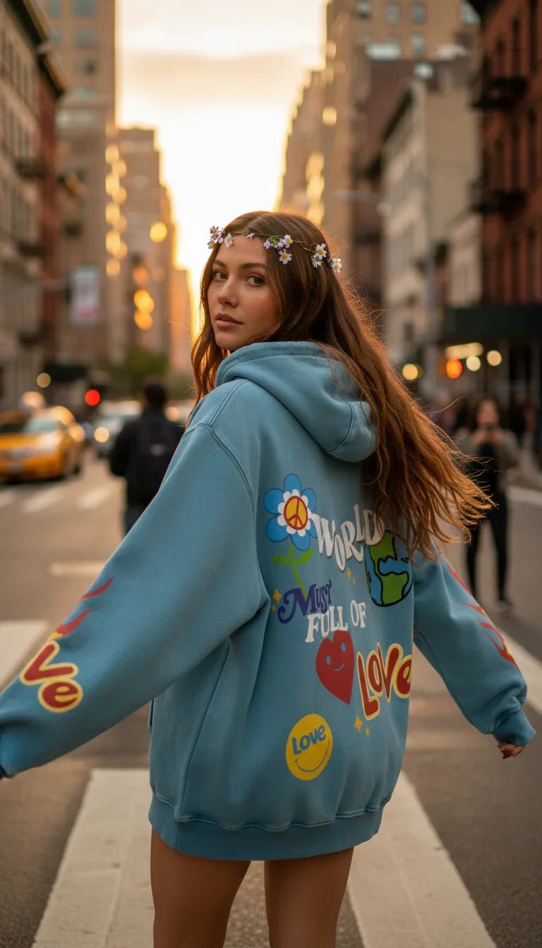 World Love Hoodie - Hippies TownHoodieHippies Town