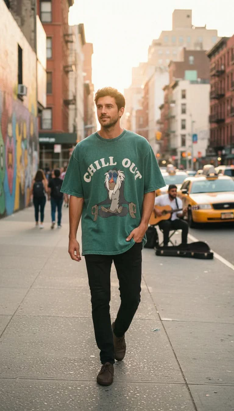 Chill Outt Washed - Hippies Town