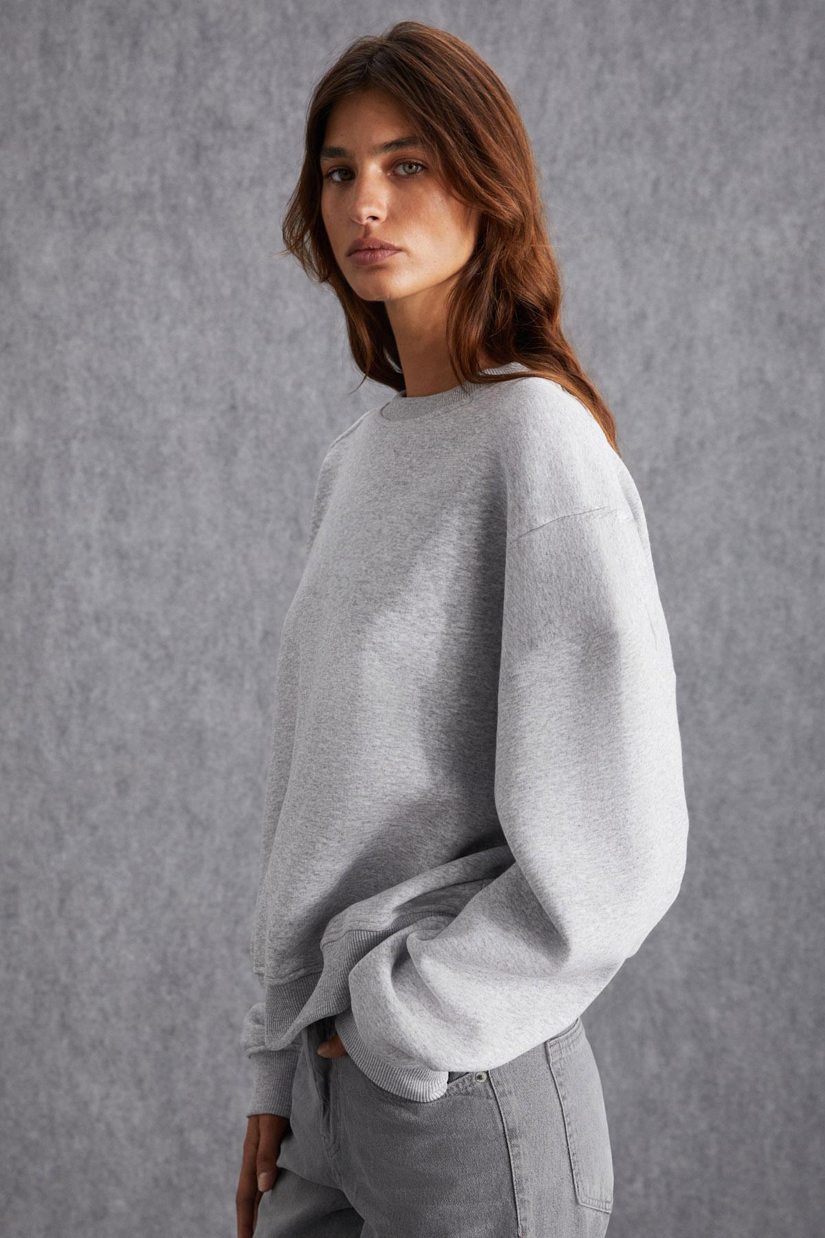 Grey Unisex Crewneck