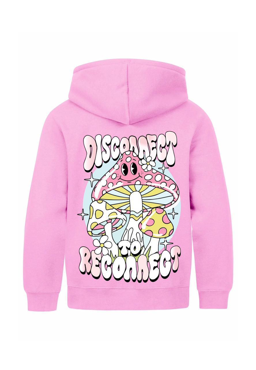 Disconnect to Reconnect kids Hoodie - Hippies Town