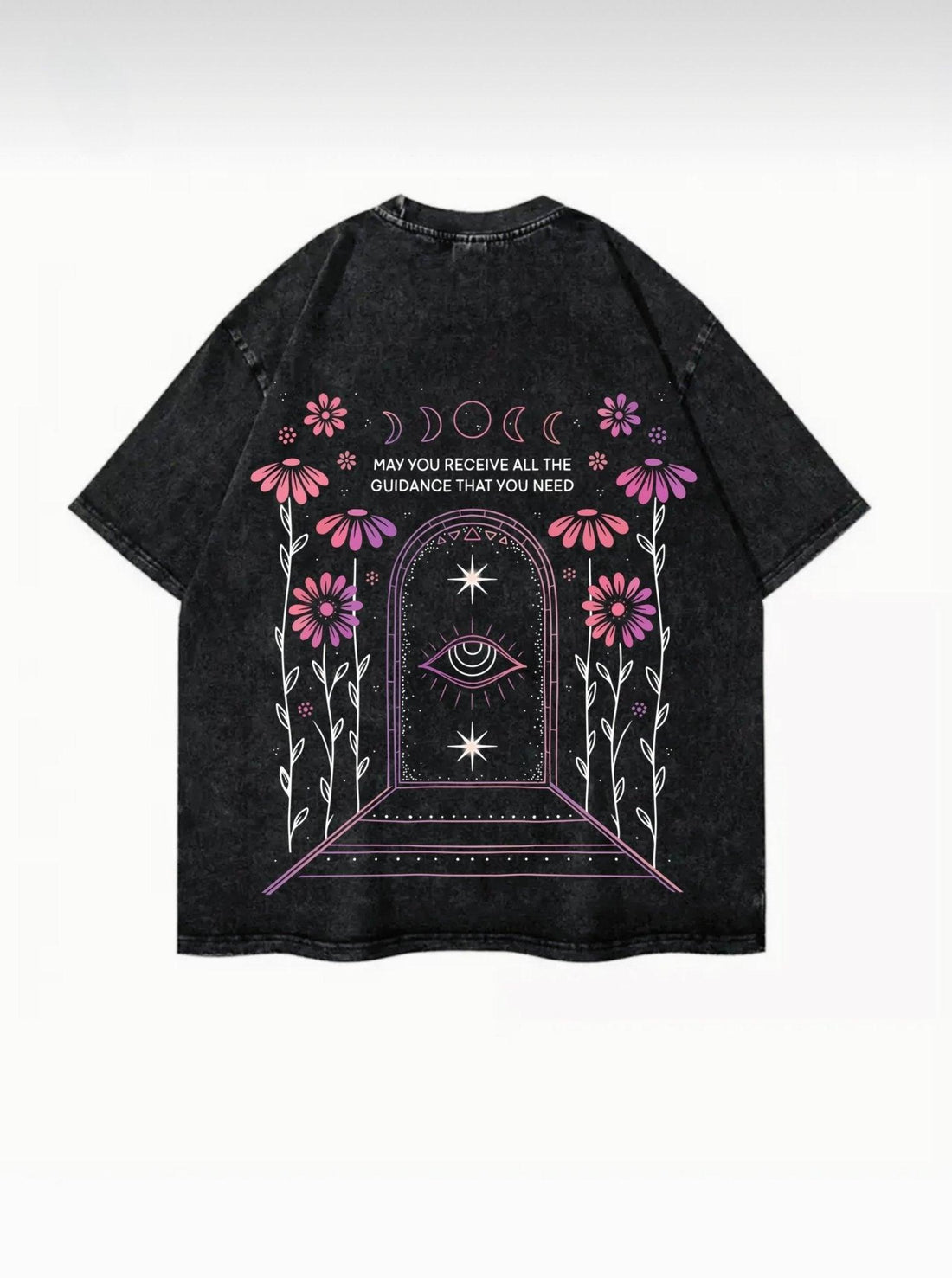 Receive Guidance Washed T-Shirt - Hippies Town