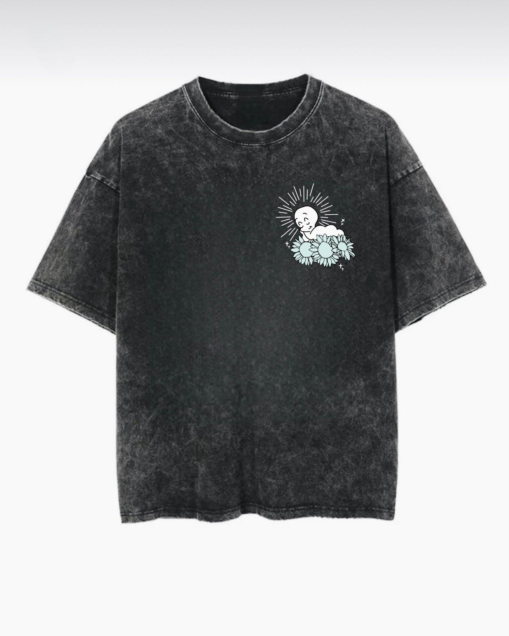 Casper Washed T-Shirt - Hippies Town