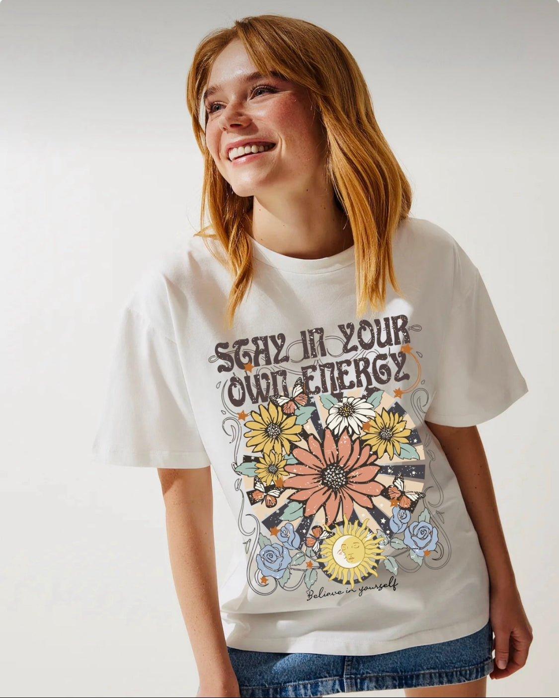 Own Energy T-Shirt - Hippies Town