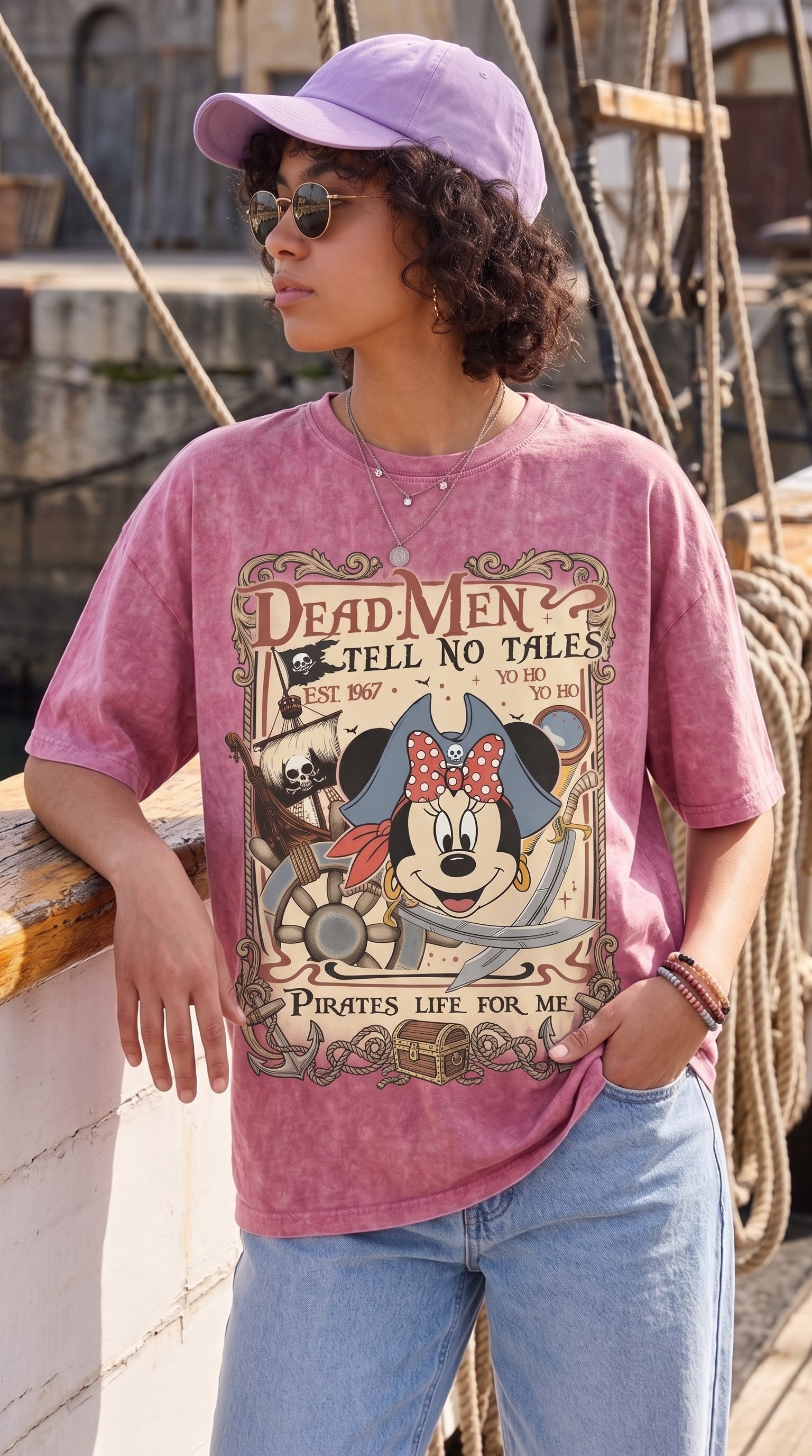 Halloween Mickey Washed T-Shirt
