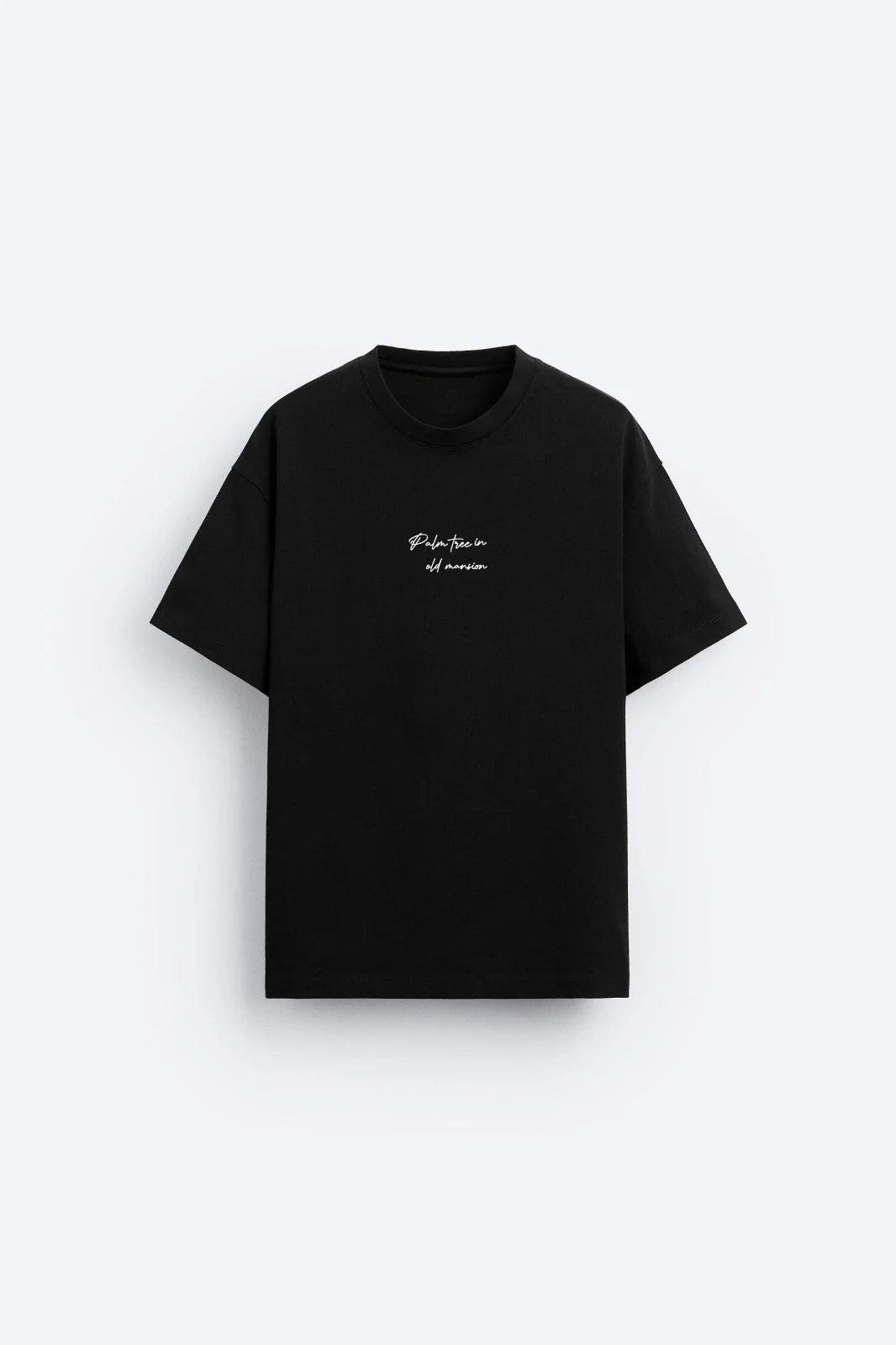Palm Tree (Black ) - Hippies Town
