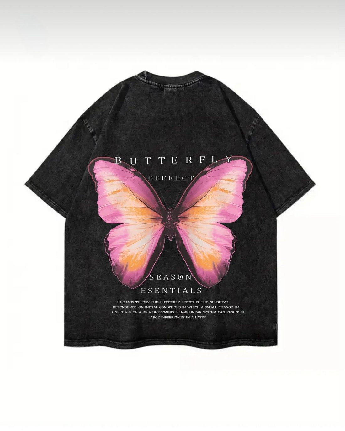 Butterfly Effect Washed T-Shirt - Hippies Town