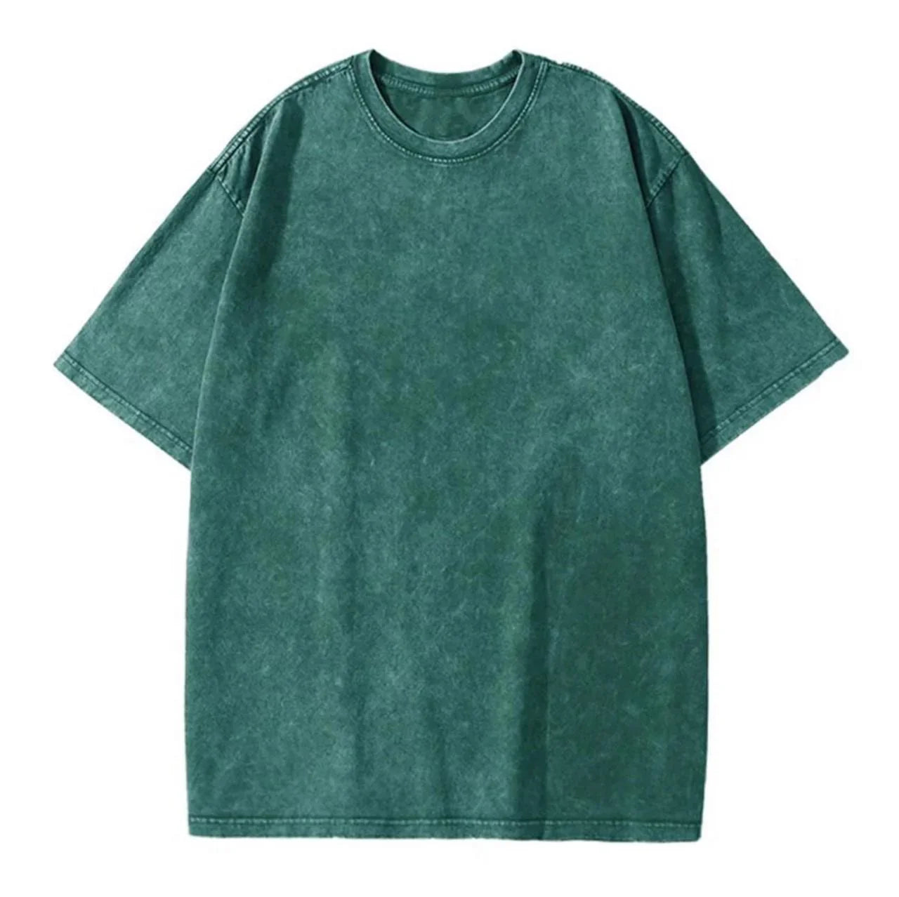 Premium Oversized Washed T-Shirt (Olive)