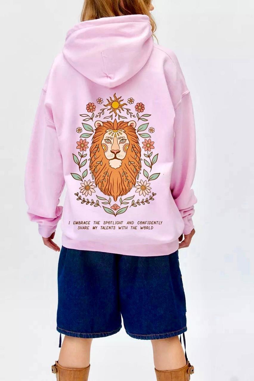 Lion Art Hoodie - Hippies Town