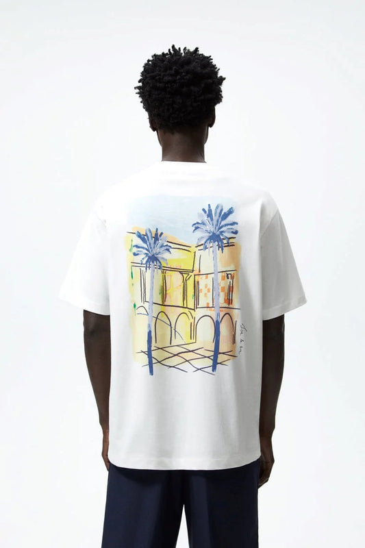 Palm Tree (White) - Hippies TownT-shirtHippies Town