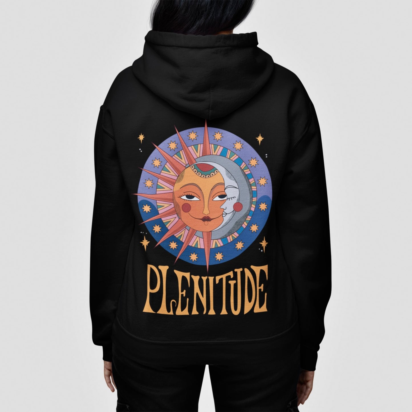 Black Sun Hoodie - Hippies TownHoodieHippies Town